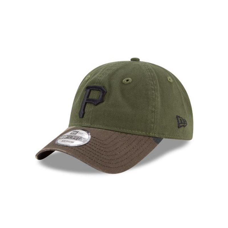 MLB Pittsburgh Pirates Core Fit Alt 3 49Forty Fitted (CSY8284) - Green New Era Caps